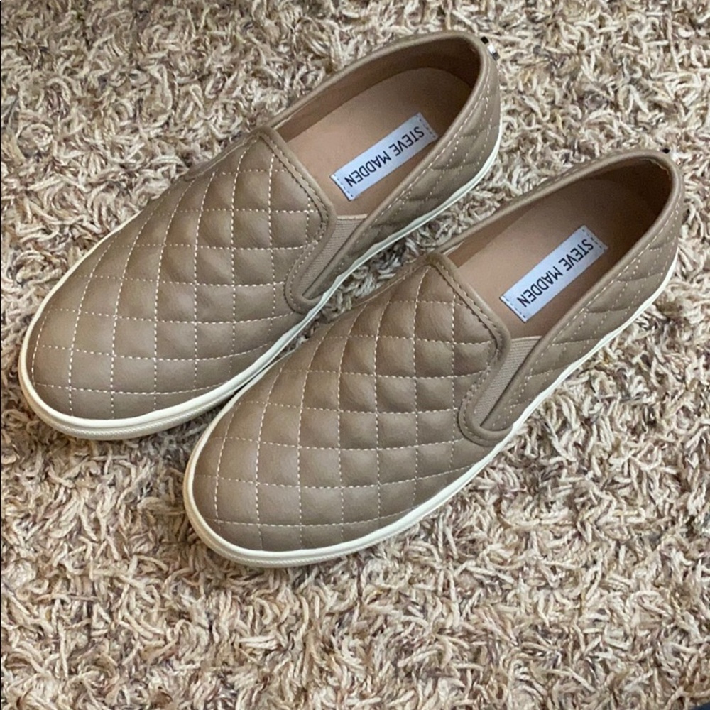 Brand new Steve Madden slip on shoes!